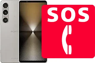 Chamadas de emergência no Sony Xperia 1 VI