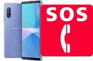 Chamadas de emergência no Sony Xperia 10 III