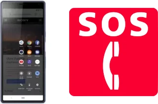 Chamadas de emergência no Sony Xperia 10 Plus