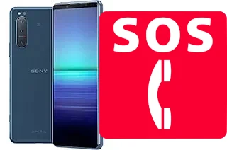 Chamadas de emergência no Sony Xperia 5 II