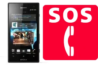 Chamadas de emergência no Sony Xperia acro S