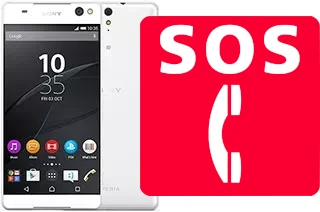 Chamadas de emergência no Sony Xperia C5 Ultra