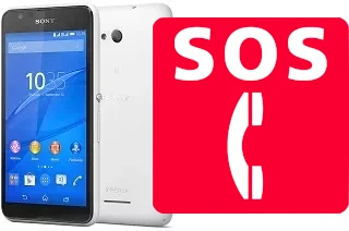 Chamadas de emergência no Sony Xperia E4g Dual