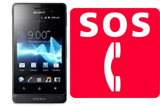 Chamadas de emergência no Sony Xperia go