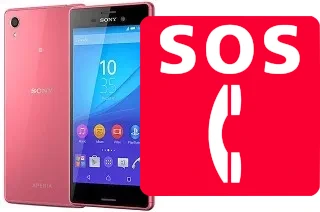 Chamadas de emergência no Sony Xperia M4 Aqua Dual