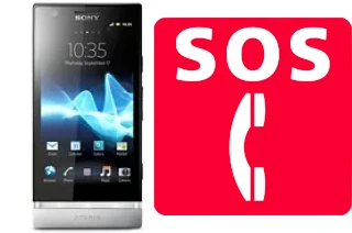 Chamadas de emergência no Sony Xperia P