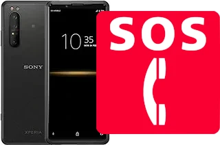 Chamadas de emergência no Sony Xperia Pro (2020)