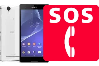 Chamadas de emergência no Sony Xperia T2 Ultra