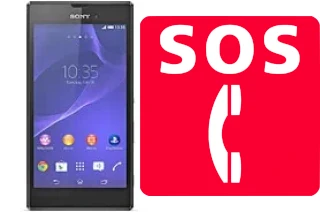 Chamadas de emergência no Sony Xperia T3