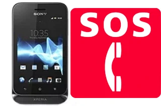 Chamadas de emergência no Sony Xperia tipo