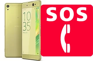 Chamadas de emergência no Sony Xperia XA Ultra