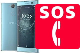 Chamadas de emergência no Sony Xperia XA2