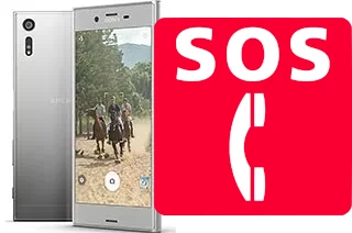 Chamadas de emergência no Sony Xperia XZ