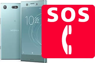 Chamadas de emergência no Sony Xperia XZ1 Compact