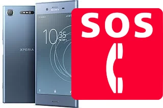 Chamadas de emergência no Sony Xperia XZ1