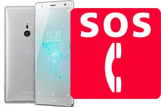 Chamadas de emergência no Sony Xperia XZ2