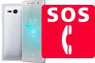 Chamadas de emergência no Sony Xperia XZ2 Compact