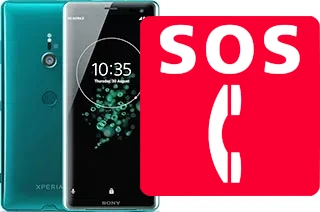 Chamadas de emergência no Sony Xperia XZ3