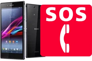 Chamadas de emergência no Sony Xperia Z Ultra