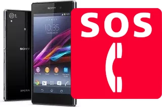 Chamadas de emergência no Sony Xperia Z1