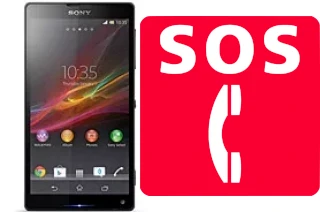 Chamadas de emergência no Sony Xperia ZL