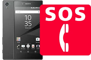 Chamadas de emergência no Sony Xperia Z5