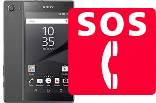 Chamadas de emergência no Sony Xperia Z5 Compact