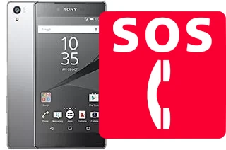 Chamadas de emergência no Sony Xperia Z5 Premium