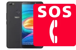 Chamadas de emergência no Tecno Camon i Click