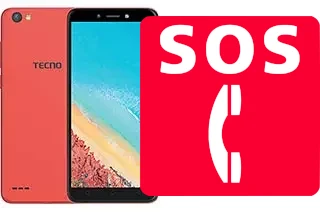 Chamadas de emergência no Tecno Pop 1 Pro