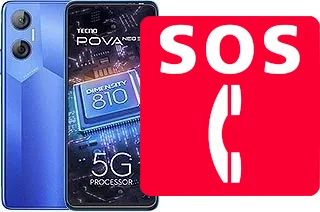 Chamadas de emergência no Tecno Pova Neo 5G