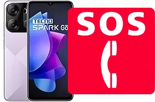 Chamadas de emergência no Tecno Spark Go 2023