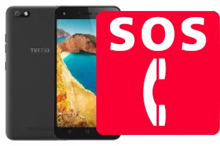 Chamadas de emergência no Tecno W3 Pro