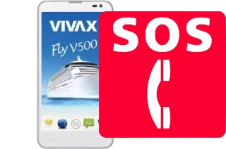 Chamadas de emergência no Vivax Smart Fly V500