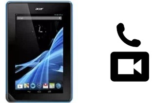 Faça chamadas de vídeo com um Acer Iconia Tab B1-A71