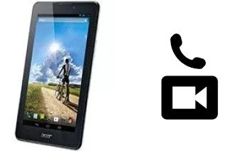 Faça chamadas de vídeo com um Acer Iconia Tab 7 A1-713