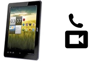 Faça chamadas de vídeo com um Acer Iconia Tab A200