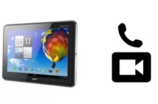 Faça chamadas de vídeo com um Acer Iconia Tab A511