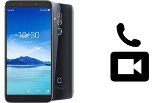 Faça chamadas de vídeo com um alcatel 7