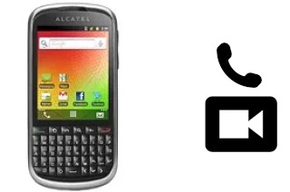 Faça chamadas de vídeo com um alcatel OT-915