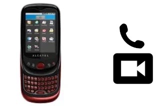 Faça chamadas de vídeo com um alcatel OT-980