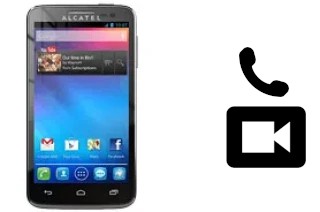 Faça chamadas de vídeo com um alcatel One Touch X'Pop