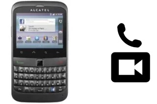 Faça chamadas de vídeo com um alcatel OT-916