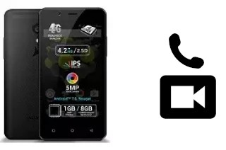 Faça chamadas de vídeo com um Allview P4 Pro