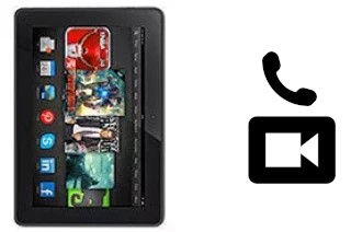 Faça chamadas de vídeo com um Amazon Kindle Fire HDX 8.9