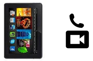 Faça chamadas de vídeo com um Amazon Kindle Fire HDX