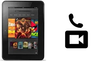 Faça chamadas de vídeo com um Amazon Kindle Fire HD