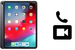 Faça chamadas de vídeo com um Apple iPad Pro 11 (2018)