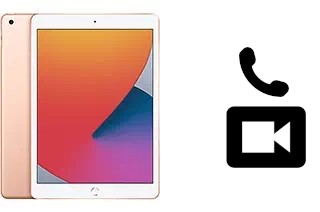 Faça chamadas de vídeo com um Apple iPad 10.2 (2020)