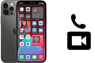 Faça chamadas de vídeo com um Apple iPhone 12 Pro